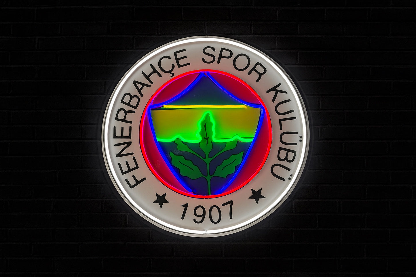 Takım Neon Logo Led Tabela