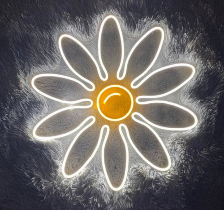 Çiçek Neon Tabela