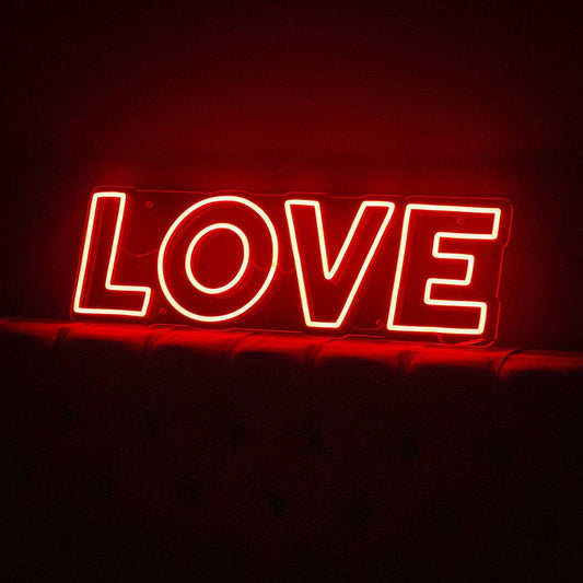 Love Neon Yazılı Tabela
