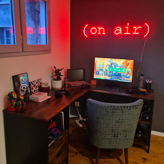 On Air Neon Yazılı Tabela