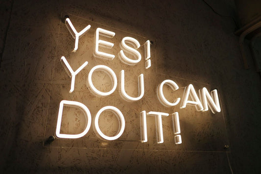Yes! You Can Do It! Neon Yazı Tabela