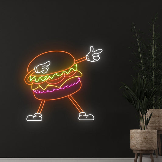 Burger Neon Tabela