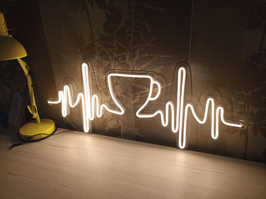 Kahve Ritmi Neon Tabela