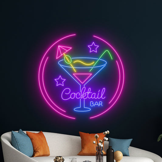 Cocktail Bar Neon Tabela