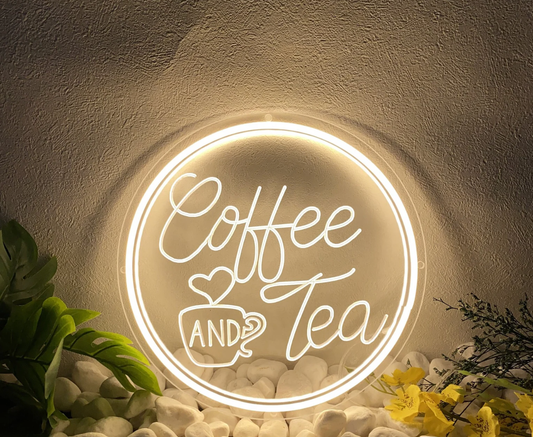 Coffee And Tea Neon Tabela