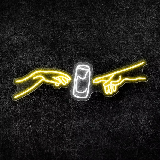 El Ele Rakı Neon Tabela