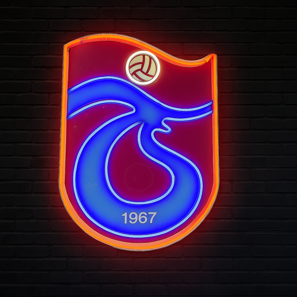 Takım Neon Logo Led Tabela