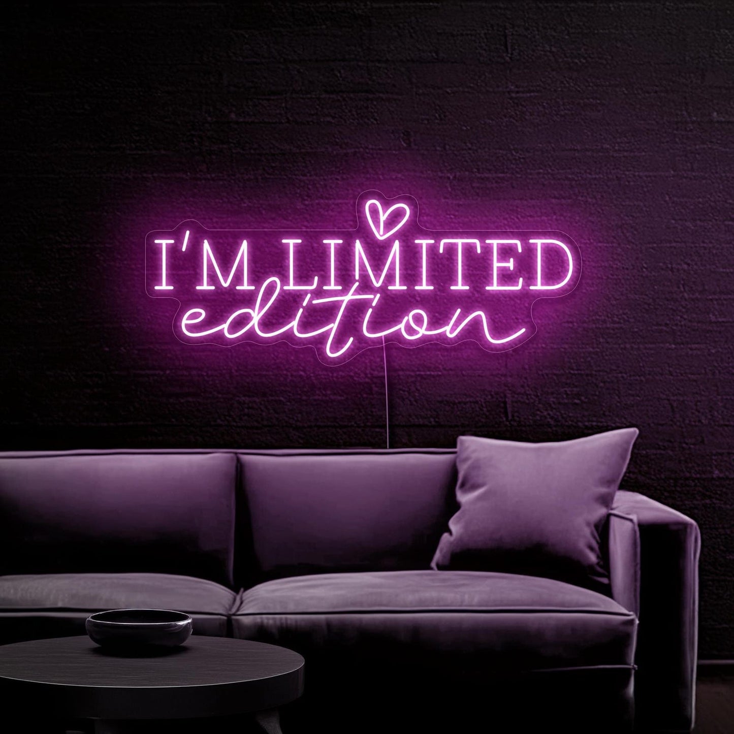 I'm Limited Edition Neon Yazılı Tabela
